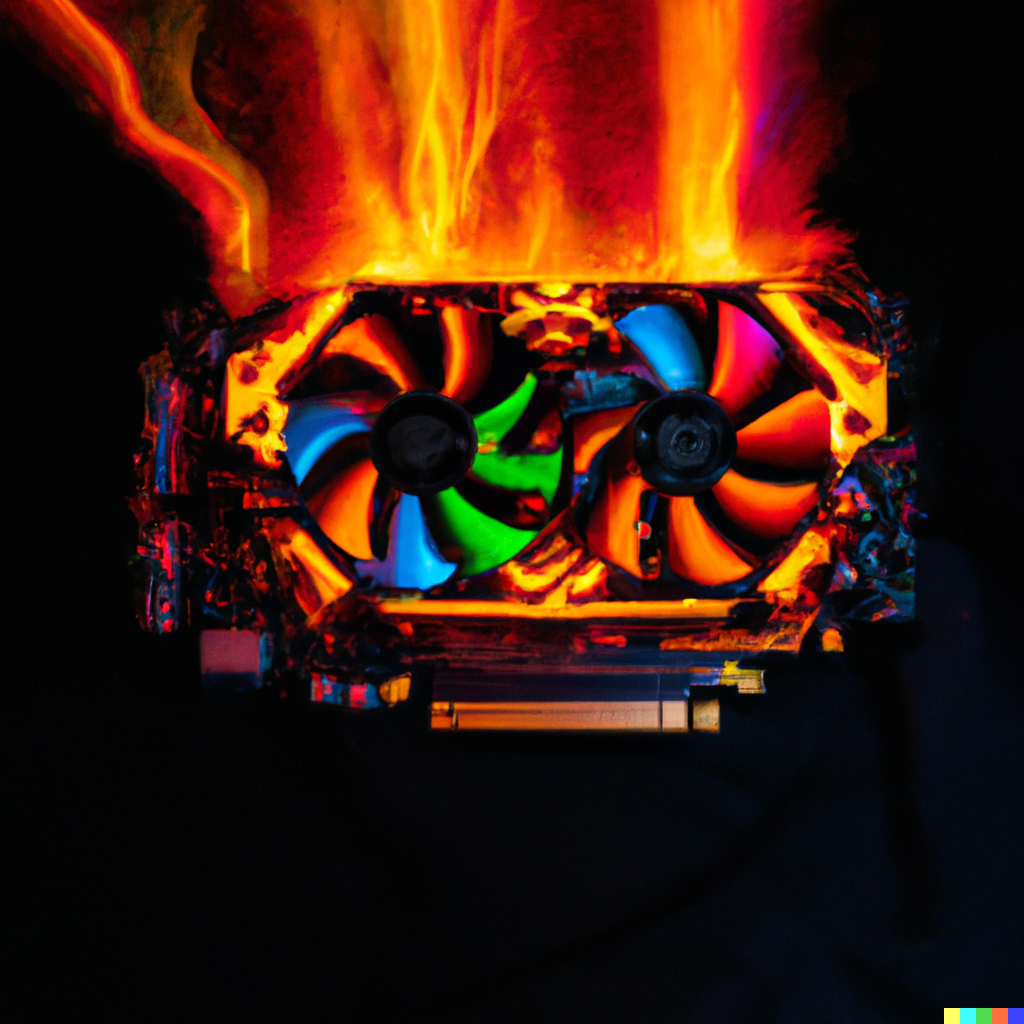 Graphics Card on Fire